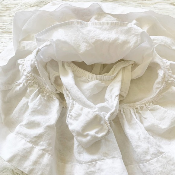 Baby Gap Linen Dress with Crochet Details 3-6M - Picture 5 of 9